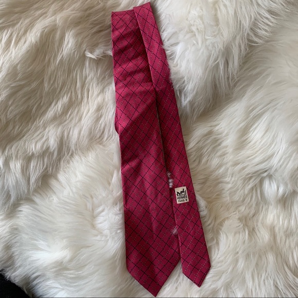 HERMÈS printed tie - Picture 5 of 5